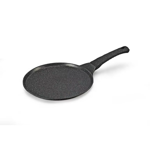 Mini Sartén Eléctrica Ecológica <span class=keywords><strong>de</strong></span> Fácil Limpieza con Forma <span class=keywords><strong>de</strong></span> Corazón, Tapa <span class=keywords><strong>de</strong></span> Aluminio, Mango <span class=keywords><strong>de</strong></span> Madera, Fondo en Espiral, 26 cm, Antiadherente - Product Image 3