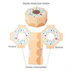 Cajas <span class=keywords><strong>de</strong></span> Regalo <span class=keywords><strong>de</strong></span> Chocolate Pequeñas Personalizadas con Impresión a Todo Color al por Mayor, Cajas <span class=keywords><strong>de</strong></span> Embalaje Reciclables para Dulces <span class=keywords><strong>de</strong></span> Boda, Cajas para Llevar para Niños - Product Image 4