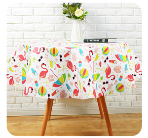 Hiện đại sang trọng ăn uống tablecover in <span class=keywords><strong>PEVA</strong></span> hình chữ nhật khăn trải bàn tròn để sử dụng nhà cho các bên - Product Image 4