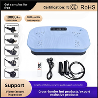 Machine de vibration pour la perte de poids et le remodelage corporel, en matériau PC, capacité de charge de 150 kg, pour usage domestique et sports de course, approvisionnement direct transfrontalier