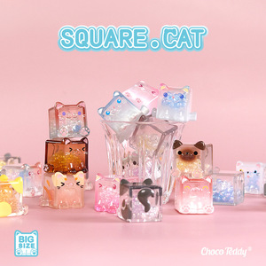 Figurine de collection Cat Great Ice Series, mignonne, style <span class=keywords><strong>dessin</strong></span> animé, ornement de bureau, petit cadeau - Product Image 2