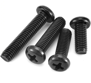 สกรูหัวแฉกเหล็กกล้าไร้สนิมสีดำ LeGood M3X10mm มาตรฐานเมตริก DIN818 - Product Image 4