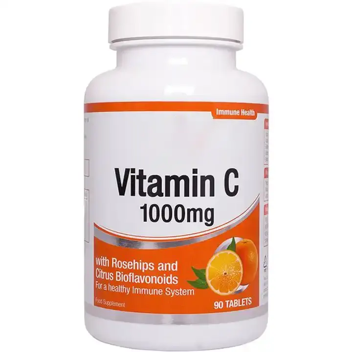 Hot Sale Chewable Orange Flavor Skin Whitening Pill Chewable vitamin c tablets 1000mg with low price