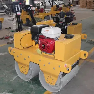 Steel Wheel Road Roller High Operating Efficiency Construction Machinery Road Roller Machine