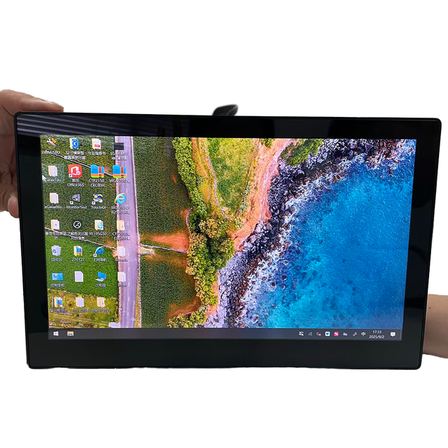 New 4.3" 9.7 Inch Industrial Capacitive Touch Screen Monitor with 10 Touch Points USB/Serial Interface for VGA/PC and DVI