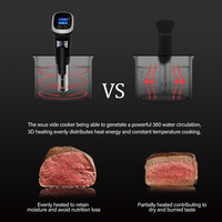 Itop — cuiseur Sous Vide étanche IPX7, appareil plongeant à cuire Sous-Vide avec affichage numérique LED, cuisson précise et lente