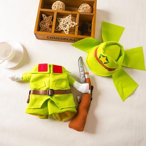 Usine <span class=keywords><strong>prix</strong></span> de gros personnalisé soldat <span class=keywords><strong>japonais</strong></span> vêtements pour animaux de compagnie manteau Simple <span class=keywords><strong>chien</strong></span> Costume Hot Dog Costume vêtements d'hiver pour <span class=keywords><strong>chien</strong></span> - Product Image 6