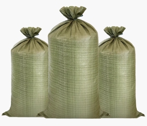 Bolsa Tejida de PP Reciclado Ecológica de 300 kg con Forro de PE, Película de Laminación Impermeable, Bolsa de Compra Antiestática - Product Image 5