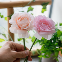 Boule de fleurs artificielles en soie Vcare, centre de table fait main de style européen pour mariage, décoration de table et de maison
