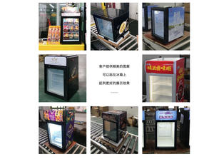 Mini Refrigerador Igloo de Mesa de 35 Litros, <span class=keywords><strong>con</strong></span> Descongelación Automática, Cerradura, Puerta de Vidrio, Exhibición de Botellas y Latas, Refrigerador Pequeño - Product Image 5