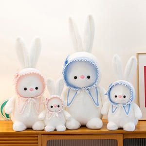 Lindos y adorables peluches de conejitos para que los niños se sientan cómodos y sepan que tienen compañía. ¿Quién te llama? Muñeca de tela, regalo de cumpleaños. - Product Image 5