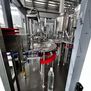 3 <strong>in</strong> <strong>1</strong> Pure Water <strong>Bottling</strong> <strong>Line</strong> Rotary Liquid 500MLGlass Plastic Bottle Water Filling <strong>Line</strong> with Washing Botlling Capping Machine - Product Image 3