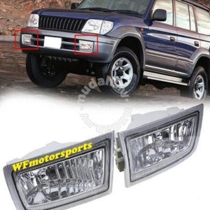 ไฟตัดหมอกหน้าสำหรับ Toyota Land Cruiser FJ90 Prado 81210 60060 81220 60060ซ้ายและขวาวัสดุ PC ขนาดดั้งเดิม - Product Image 2