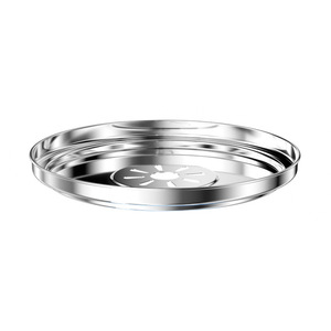 Autre fontaine à eau pour animaux de compagnie en acier inoxydable 304 pour chiens et chats, couleur argent, Ly-004, seau avec couvercle - Product Image 1