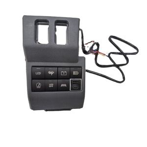 Reemplazo del Panel de Fascia del interruptor lateral del conductor RHD para <span class=keywords><strong>Toyota</strong></span> <span class=keywords><strong>Land</strong></span> <span class=keywords><strong>Cruiser</strong></span> 70 LC70/76/75/79 accesorios interruptor de barra de luz - Product Image 1