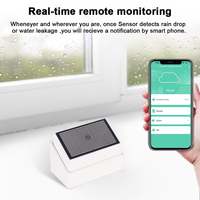 Détecteur de pluie Haozee Tuya Zigbee, capteur de lumière, étanche IPX4 pour extérieur, batterie CR123A, autonomie >24 mois, compatible Home