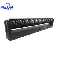 BOTAI 10x40W Dynamic Moving Pixel Bar Art-Net Wireless Sync Stage Lights avec 540 ° Pan & 30Hz Strobe Effects