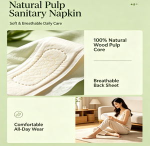 Serviettes hygiéniques en gros avec logo personnalisé, surface en maille respirante, <span class=keywords><strong>prix</strong></span> bas, serviettes hygiéniques en tissu, échantillon gratuit - Product Image 5