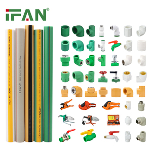 IFAN mẫu miễn phí ISO nhựa <span class=keywords><strong>PPR</strong></span> ống nước plomberie vật liệu kích thước đầy đủ phong cách khuỷu tay Công Đoàn <span class=keywords><strong>PPR</strong></span> ống nước phù hợp - Product Image 1