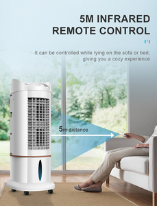 Điện tháp làm mát không khí <span class=keywords><strong>fan</strong></span> hâm mộ với 3 tốc độ và điều khiển từ xa AC cắm Hướng dẫn sử dụng điện cho nhà và khách sạn sử dụng - Product Image 5