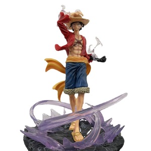 Figura de Acción de PVC de <span class=keywords><strong>Luffy</strong></span>, Anime, 27*28*42cm, en Caja de Color, Personaje de Dibujos Animados Decorativo, Wano <span class=keywords><strong>Luffy</strong></span>, Precio de Fábrica, Venta Caliente 2025 - Product Image 1