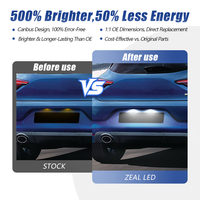 Luce Targa a LED per Renault Vel Satis 2005.04-2009, Twingo II 2007-2014, Clio III 2005-2014, Clio IV 2012~, Espace IV 2002~