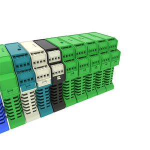 Khối Thiết Bị Đầu Cuối Mô-đun Giao Diện 3P Điện Tử Bao Vây Cơ Thể Mở Sân 17.5Mm Với Tản Nhiệt Lỗ An Toàn Hàng Rào Enclosu - Product Image 4