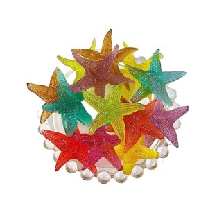 Emballage OEM, bonbons gélifiés en forme d'étoile de mer, saveur de fruits acidulés, jus QQ, sucre, collations pour enfants, bonbons, vente en gros personnalisée - Product Image 5