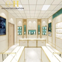 Vitrine de présentation de bijoux personnalisable, présentoir de luxe en verre pour bijoux et bibelots