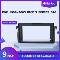 Meihua - Lecteur DVD automobile de haute qualité - Cadre radio stéréo pour BMW Série 3 E46 1999-2005 - Accessoires radio pour voiture