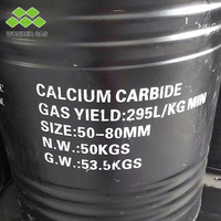 Tambour en carbure de calcium C2H2 pour gaz acétylène, 15mm-25mm/25mm-50mm/50mm-80mm, 100kg