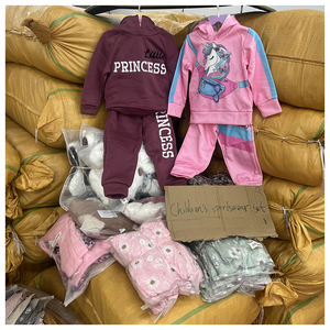 Vente en gros d'usine, ensemble de vêtements de sport pour enfants, automne-hiver, doux et confortable pour les garçons et les filles, vêtements économiques pour enfants - Product Image 5