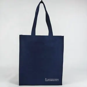 Polyester Tote Film Bag Sublimation Blank Blue 840D Handle Bag Polyester Mini Polyester Storage Bag