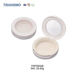 Custom logo Cheek Blush Packaging <b>Recycled</b> Plastic Cream Blush Container Empty Round Empty Blush <b>Box</b> - Product Image 4