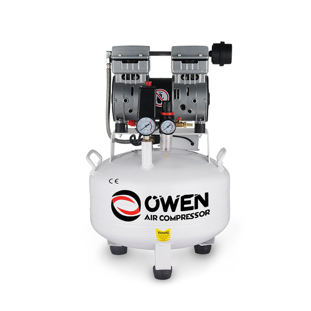 Oem Odm High Pressure Portable Dental 30 Liter Oilless Piston Motor Air Cooled Small Mini Air Compressor