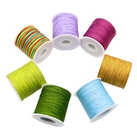 Cordon de perles de cristal élastique fort fil extensible en Spandex de haute qualité 0.8mm 100M pour la fabrication de bijoux à bricoler soi-même