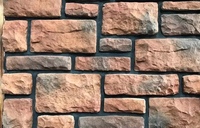 Moules en caoutchouc silicone personnalisés pour pierre artificielle, installation rapide de moules décoratifs en pierre artificielle pour murs de bâtiments