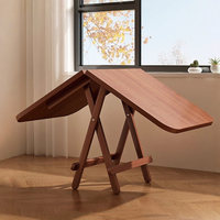 Table à manger pliable, mobilier de salle à manger, mobilier portable pour petit appartement, ensemble de chaises, design moderne et minimaliste