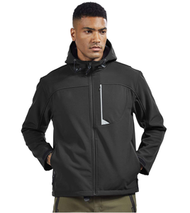 Veste d'extérieur décontractée pour homme, col montant, fermeture éclair, imperméable, style safari, service OEM, logo personnalisé, rembourrage - Product Image 3