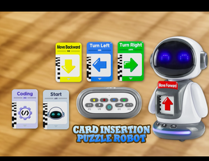 78 öğrenme kartları ile DWI Dowellin akıllı uzaktan kumandalı Robot, çocuklar için işıklar ve müzik ile hareket Robot programlama - Product Image 5