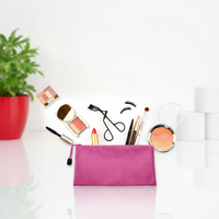 Sac étanche à fermeture éclair en 12 couleurs, pochette à crayons pour cosmétiques, maquillage, fournitures de bureau, accessoires de voyage et fournitures ménagères