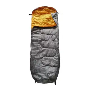 Vente en gros en usine de marche sac de couchage pour le camping en plein air ou l'intérieur de la maison 3 saisons forme humaine sac de couchage