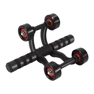 Attrezzo da palestra muscoli elastici 4 ruote esercizio addominale rullo ruota <span class=keywords><strong>Abs</strong></span> - Product Image 3