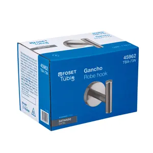 Master con 24 unità singolo gancio metallico finitura satinata, Foset Túbig - Product Image 4