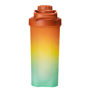 Coloré Logo Personnalisé Fitness 3 Couches En Plastique Sans Bpa Bouteille <span class=keywords><strong>D</strong></span>'<span class=keywords><strong>eau</strong></span> Potable Gym Protéine Shaker Bouteille Avec Compartiment De Rangement - Product Image 2