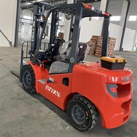 Chariot élévateur diesel HELI CPCD30 de 3 tonnes avec de bonnes performances, nouveau transpalette doté d'un moteur diesel PLC, source d'alimentation hydraulique