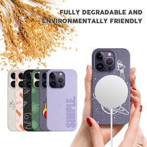 Vỏ Điện Thoại Nhựa Sinh Học Đại Dương Tái Chế Thân Thiện Với Môi Trường GRS Sản Xuất Vỏ Điện Thoại Ủ Lúa Mì Thân Thiện Với Môi Trường Tùy Chỉnh Nhà Cung Cấp Từ Nhà Máy - Product Image 5