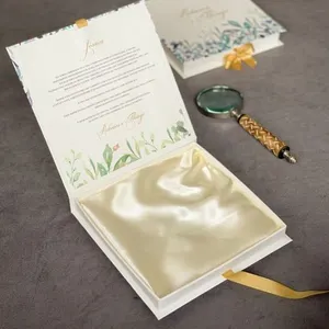 Caja de embalaje magnética plegable, diseño personalizado, de lujo, logotipo de lámina dorada, papel rígido, para zapatos, regalo - Product Image 2