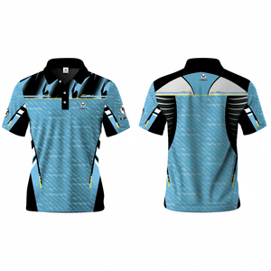 Jersey informal con estampado de transferencia por sublimación para hombres, camisetas deportivas para jugadores de críquet, ajuste Regular transpirable de 100% poliéster - Product Image 1