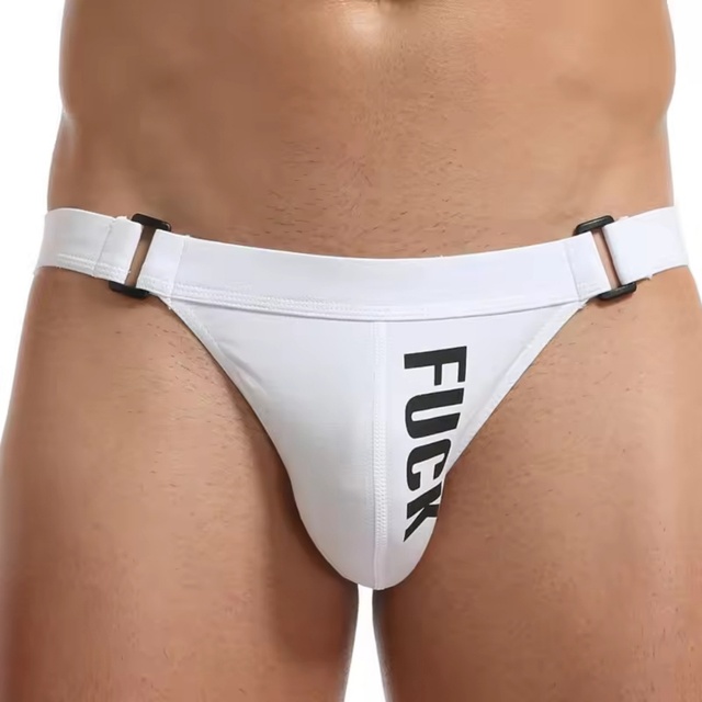 Men's Sexy Low-Rise Bikini Underwear Breathable Cotton Pantie Thong Comfortable and Stylish